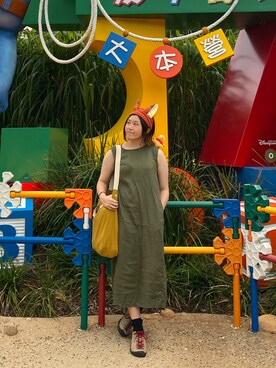 Joan Leungさん（レディース・162cm）の秋コーディネート