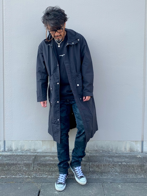 DIESELディーゼル メンズ フーデッド コート A022800EBBD