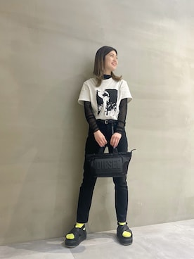 KAXXHAさん（レディース・160cm）の春コーディネート