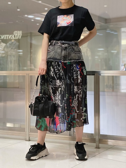 DIESEL（ディーゼル）の「レディース スカート デニム ミックス