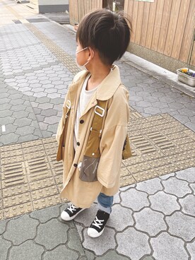 いとうさんさん（キッズ・100cm）の冬コーディネート