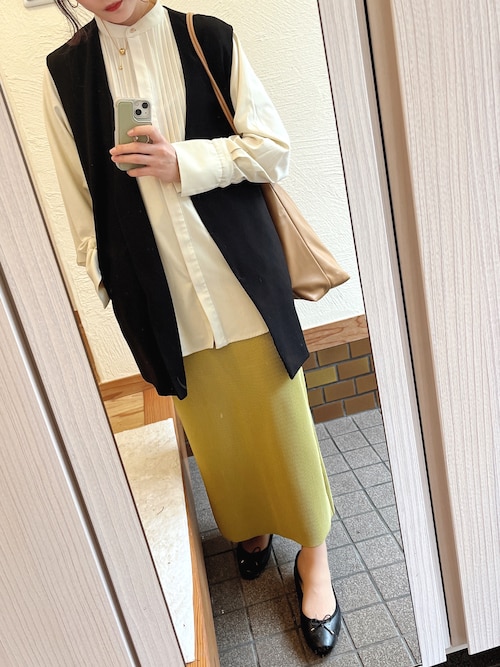 Ameri（アメリ）の「UND NEVAEH VEST SET DRESS（ワンピース）」 - WEAR