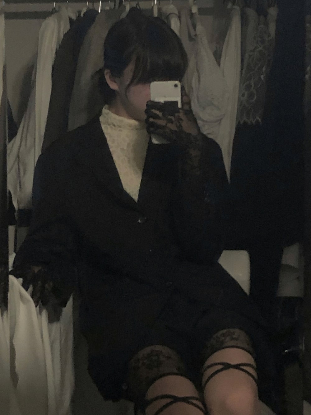 「COMME des GARCONS、GUCCI、nodress、ISSEY MIYAKE」｜「GUCCIのアイテム（手袋、ブラック系）」を使った、未来さん（メンズ・170cm）の夏コーディネートの1枚目の写真