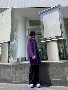 「BACKLASH（バックラッシュ）のアイテム（トップス）」を使った、53himiさん（レディース・161cm）の春コーディネート