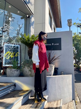 53himiさん（レディース・161cm）の冬コーディネート