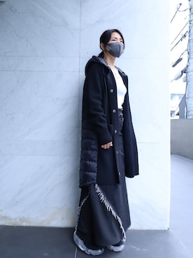 「grounds（グラウンズ）のアイテム（シューズ）」を使った、53himiさん（レディース・161cm）の夏コーディネート