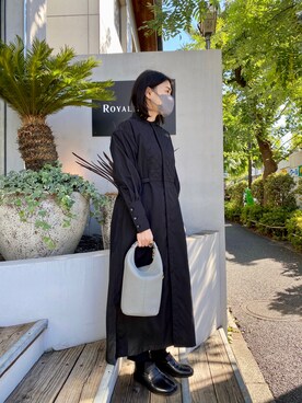 未使用⭐︎ローブスアンドコンフェクションズ　着こなし色々ワンピース ROBES&CONFECTIONSのワンピースを使った人気ファッション
