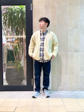 「チェック柄に恋してる」｜Sumitoさん（メンズ・175cm）の秋コーディネート