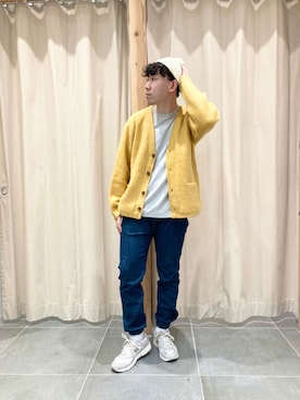 「URBAN RESEARCH Sonny Label（アーバンリサーチサニーレーベル）のアイテム（帽子）」を使った、Sumitoさん（メンズ・175cm）の秋コーディネート
