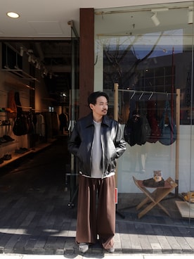 森本さんのコーディネート