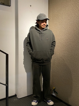 森本さん(メンズ・160cm)の冬コーディネート