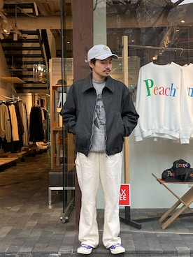 森本さん（メンズ・160cm）の冬コーディネート