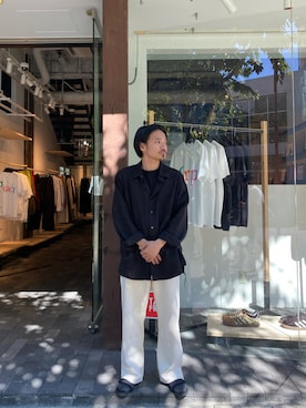 森本さんのコーディネート