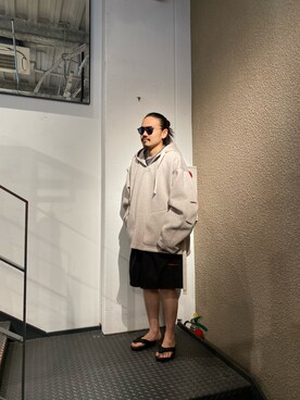 森本さん(メンズ・160cm)の春コーディネート