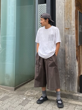 森本さん（メンズ・160cm）の秋コーディネート