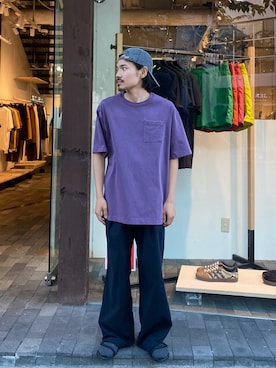 森本さん(メンズ・160cm)の夏コーディネート