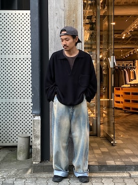 森本さん（メンズ・160cm）の秋コーディネート