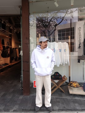 森本さん（メンズ・160cm）の春コーディネート