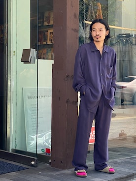 森本さん（メンズ・160cm）の夏コーディネート