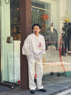 「fitfor（フィットフォー）のアイテム」を使った、森本さん（メンズ・160cm）の春コーディネート