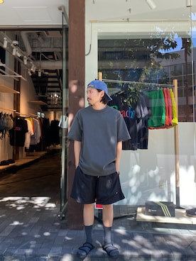 森本さん(メンズ・160cm)の夏コーディネート