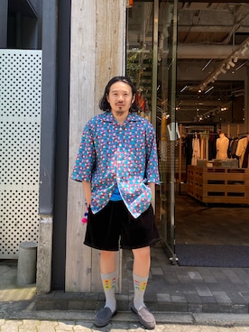 森本さん(メンズ・160cm)の夏コーディネート