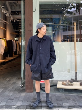 森本さん(メンズ・160cm)の夏コーディネート