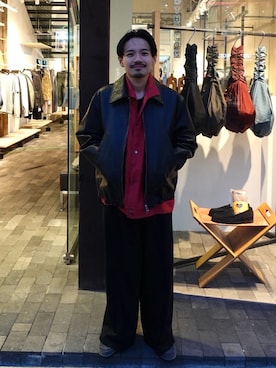 森本さんのコーディネート