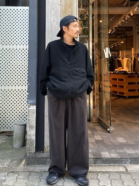 「アイテム（ジャケット/アウター）」を使った、森本さん（メンズ・160cm）の夏コーディネート
