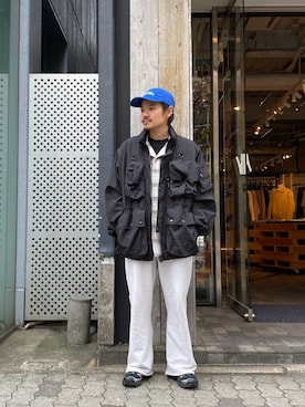「yoke」｜森本さん（メンズ・160cm）の春コーディネート