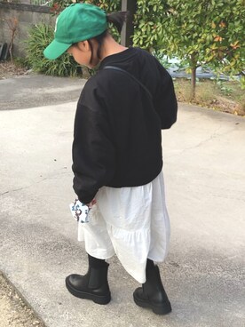 kankitsu🍊さん（キッズ・144cm）の秋コーディネート