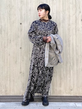 わたさん（レディース・156cm）の冬コーディネート