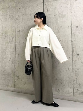 「着まわしコーデ」｜わたさん（レディース・156cm）の冬コーディネート