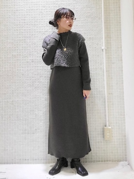 わたさん（レディース・156cm）の冬コーディネート