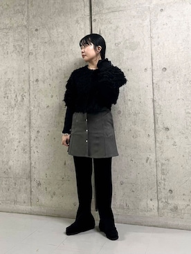 わたさん（レディース・156cm）の冬コーディネート