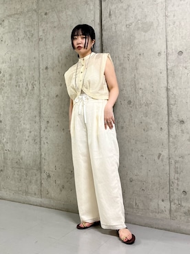 わたさん（レディース・156cm）の夏コーディネート