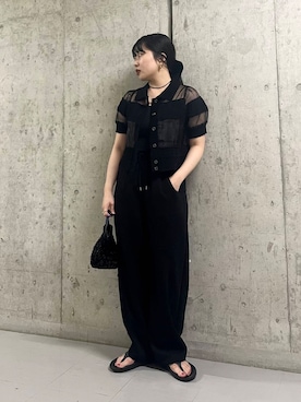 わたさん（レディース・156cm）の夏コーディネート