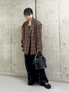 わたさん（レディース・156cm）の秋コーディネート