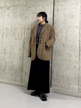 「アイテム（その他シューズ）」を使った、わたさん（レディース・156cm）の秋コーディネート