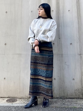 わたさん(レディース・156cm)の冬コーディネート