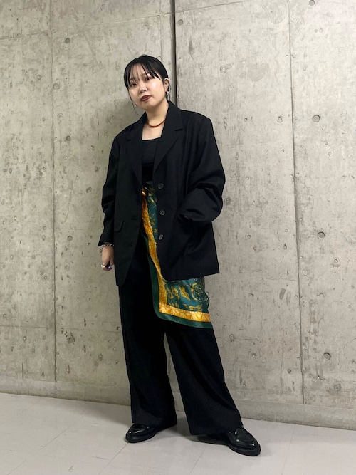 セール】『2サイズ展開』タックストレートスラックス（その他パンツ