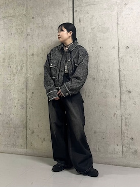 「秋服」｜「アイテム（その他アウター）」を使った、わたさん（レディース・156cm）の秋コーディネート