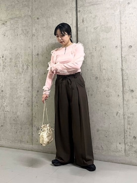「着まわしコーデ」｜わたさん（レディース・156cm）の冬コーディネート