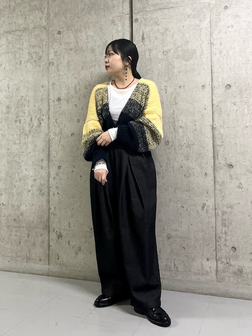 セール】『2サイズ展開』タックコクーンデニム（デニムパンツ