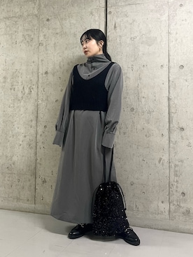 わたさん（レディース・156cm）の冬コーディネート