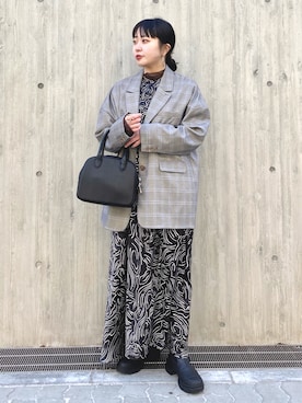 わたさん（レディース・156cm）の冬コーディネート