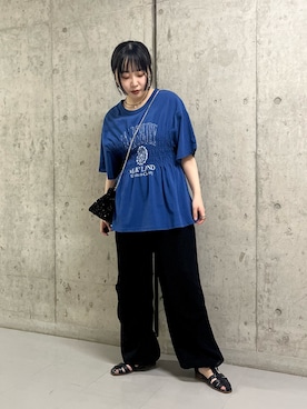 わたさん(レディース・156cm)の夏コーディネート