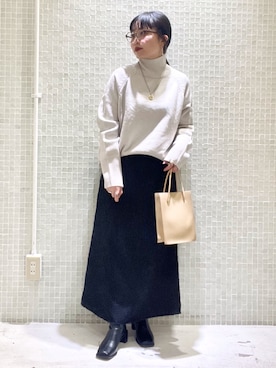 わたさん（レディース・156cm）の冬コーディネート