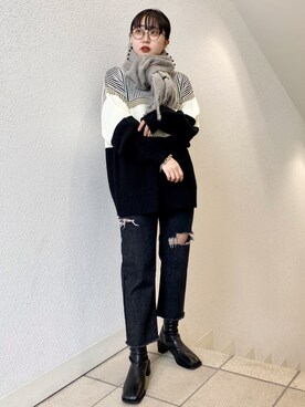 わたさん(レディース・156cm)の冬コーディネート