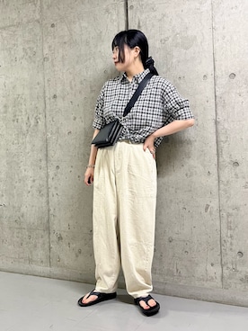 わたさん（レディース・156cm）の夏コーディネート